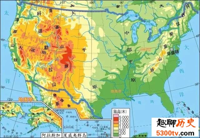 为什么美国密西西比河流域没有形成长江这种城市经济带