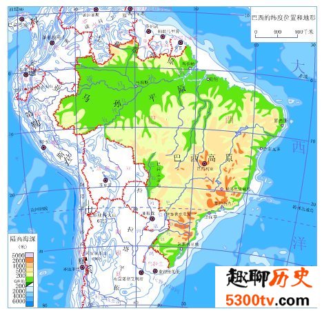 世界上最大的平原，亚马逊平原(560万平方公里)