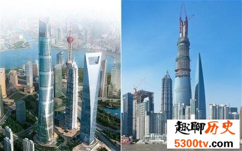 中国最高楼上海中心大厦 两名攀爬者650米拍下风景照纪念